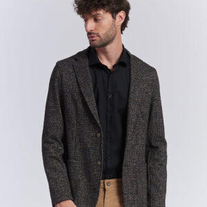 JACKET WITH MICRO PATTERN |