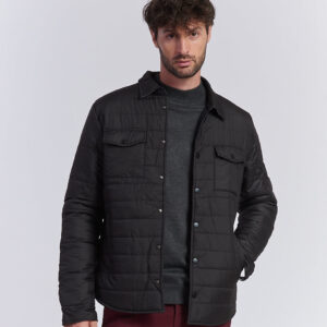 WATTIERTE JACKE MIT TASCHEN UND KRAGEN |