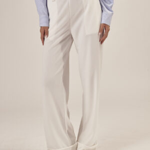 CREPE PALAZZO TROUSERS |