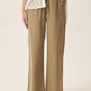 PALAZZO LINEN TROUSERS |
