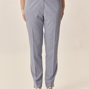 FRESH WOOL PINSTRIPE TROUSERS |