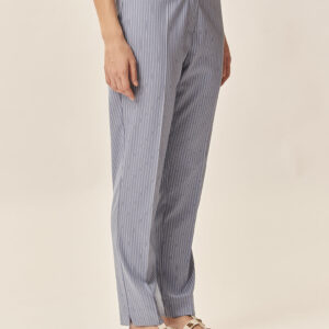 FRESH WOOL PINSTRIPE TROUSERS |