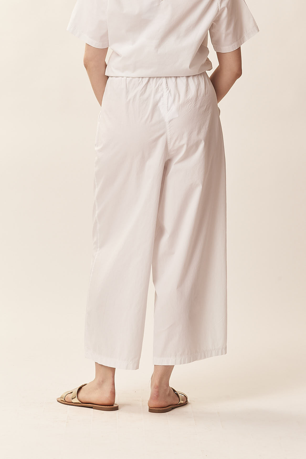GD171PANTALONE-TELA-PARABIANCO-206 TROUSERS IN PARA' CANVAS |