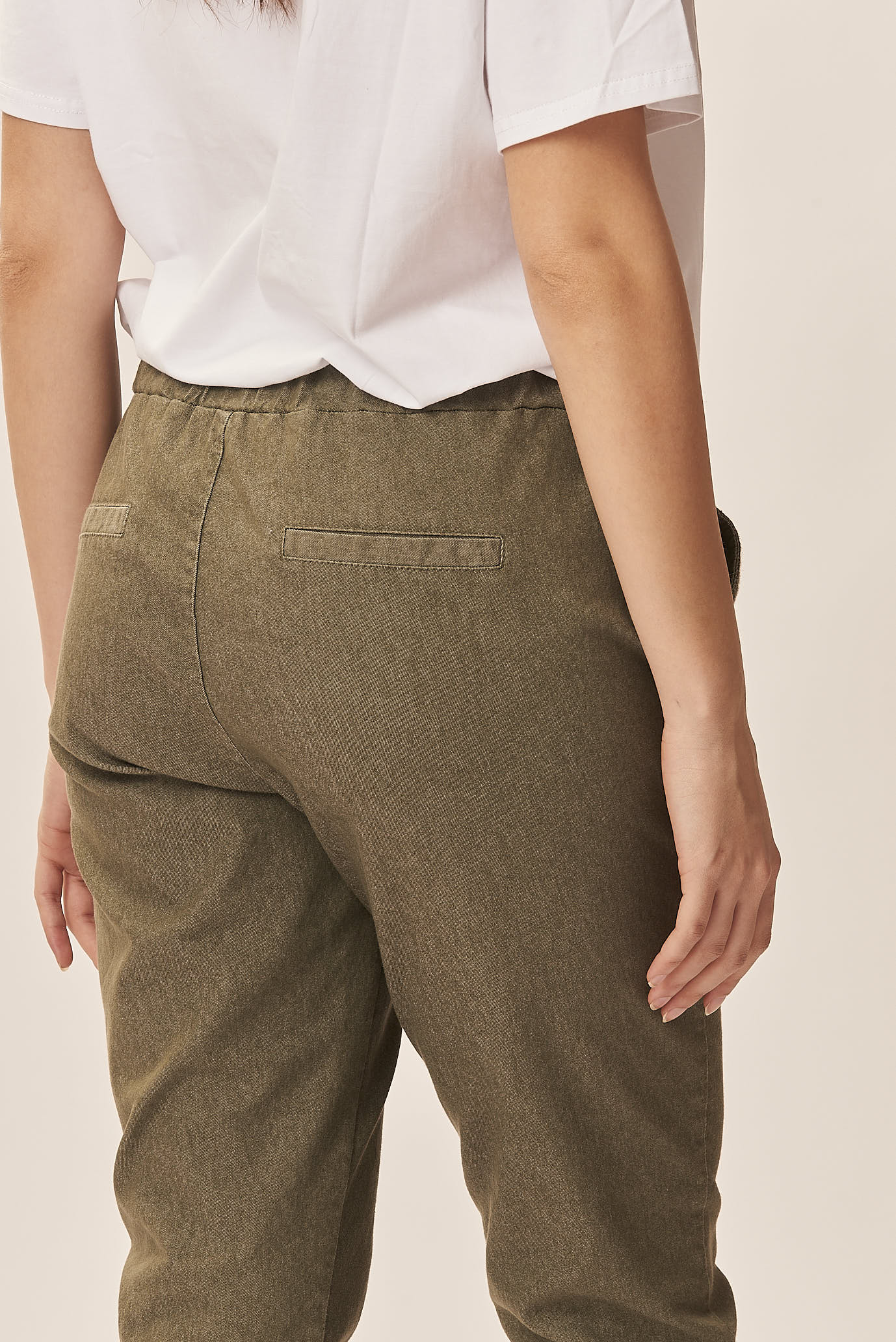 GD173-PANTA-BOY-MILITARE-409 BOY'S TROUSERS WITH LUREX |