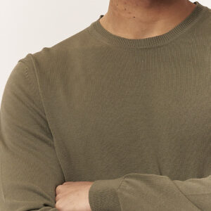 GU032-PARICOLLO-ML-BASIC-MILITARE-359 STRICKPULLOVER MIT STRUKTUR |
