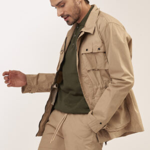 GU070-RIP-STOP-JACKET-KAKI-332-4 GIACCA SAHARIANA IN TESSUTO RIP STOP |