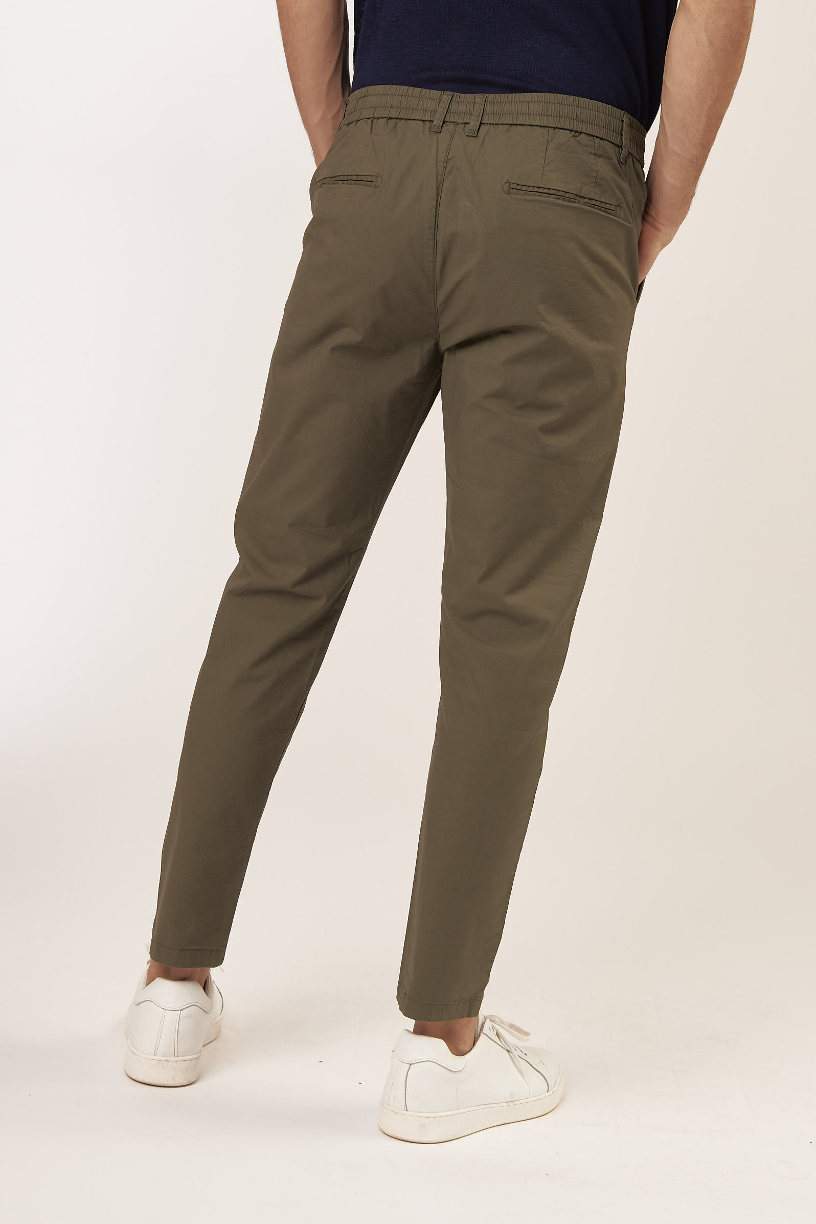 PANTALONI CHINO POPLING CON LACCIO |