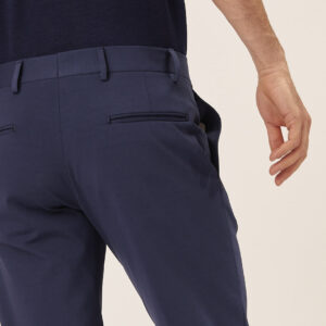 SLIM STRETCH FABRIC TROUSERS |