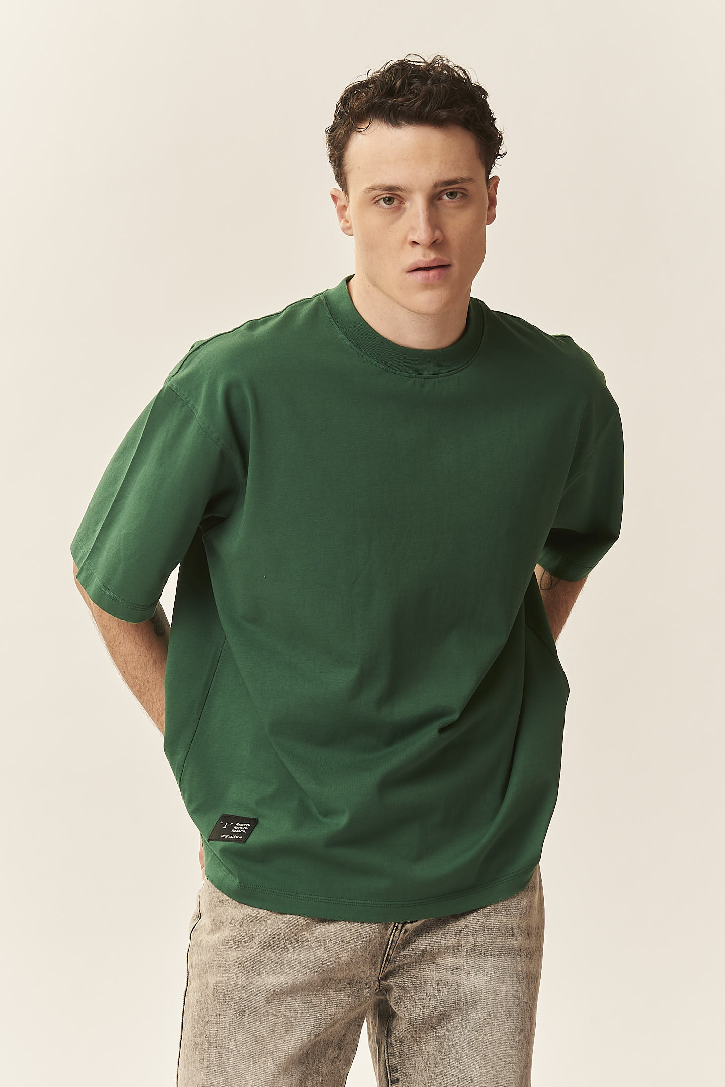 GU117-T-SHIRT-OVER-MILITARE-598-3 T-SHIRT OVER |