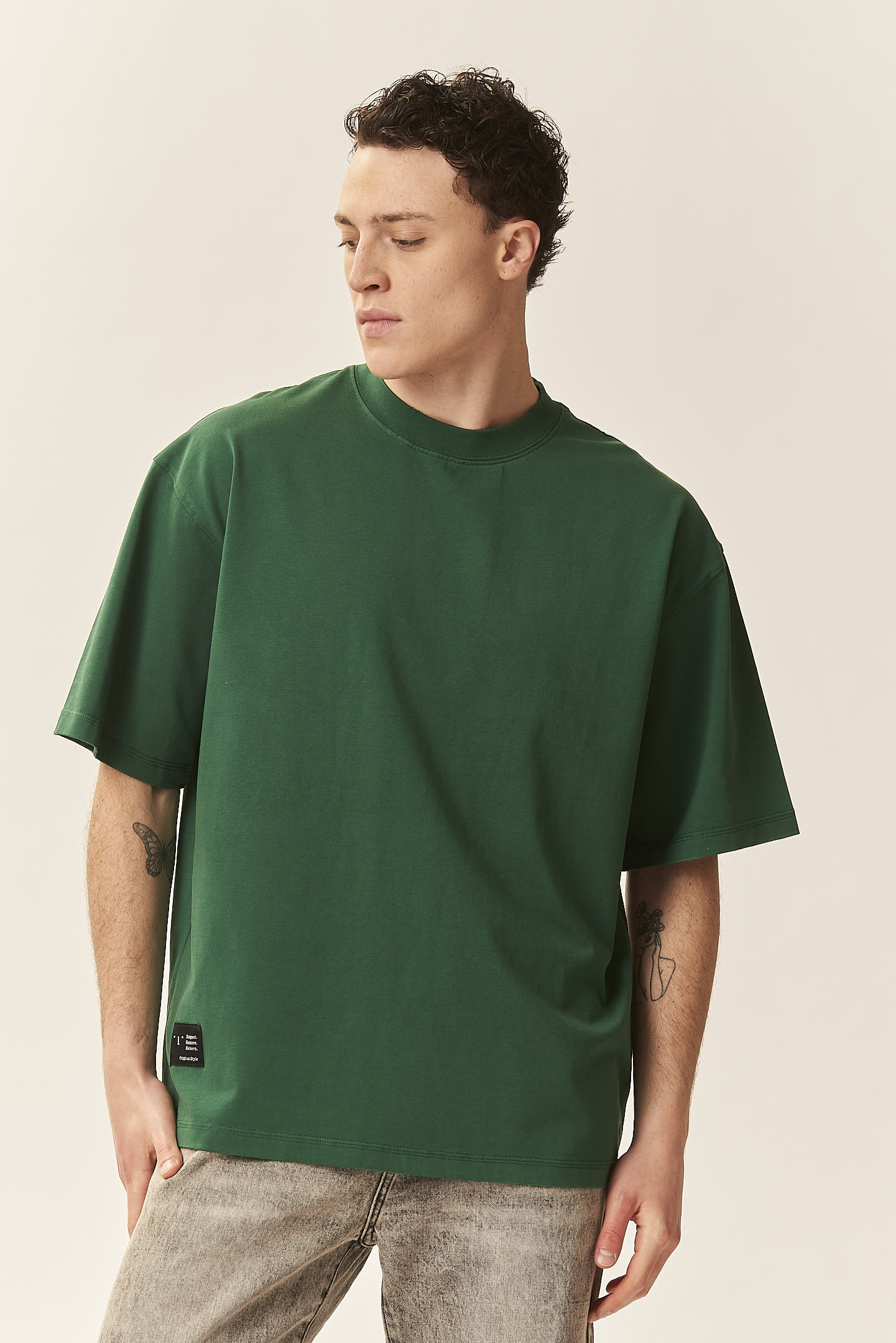GU117-T-SHIRT-OVER-MILITARE-601-3 OVERSIZE-T-SHIRT |