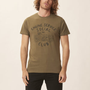 GU132-T-SHIRT-IN-JERSEY-STAMPA-ENGINE-SERVICE-MILITARE-510 T-SHIRT STAMPA MOTO |