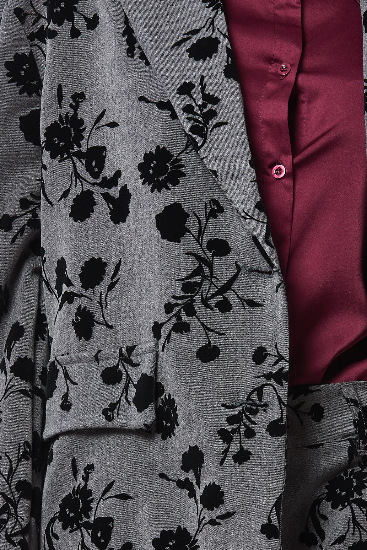 OVERSIZE-JACKE MIT PRINT |