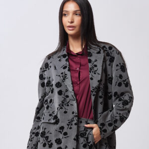 OVERSIZE-JACKE MIT PRINT |
