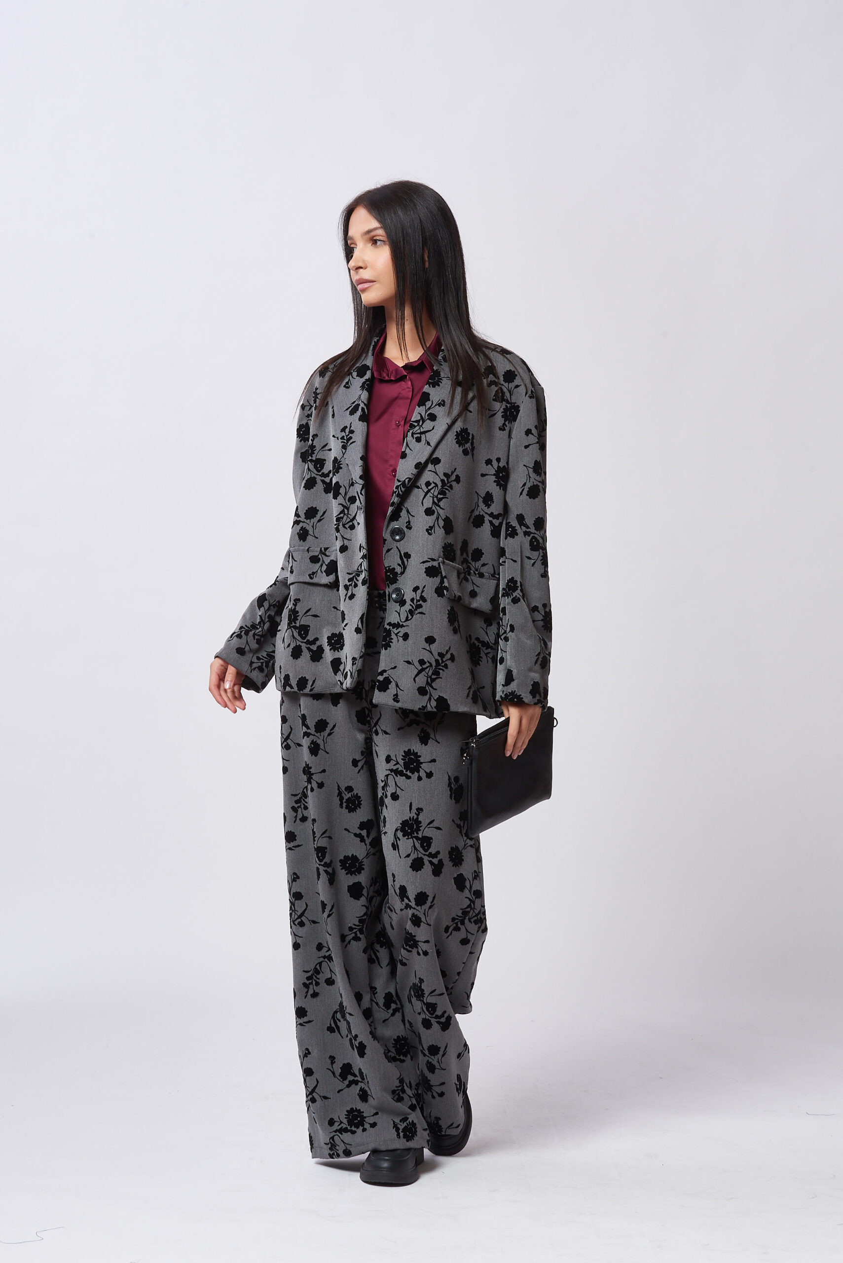 PRINTED FLUID PANTS