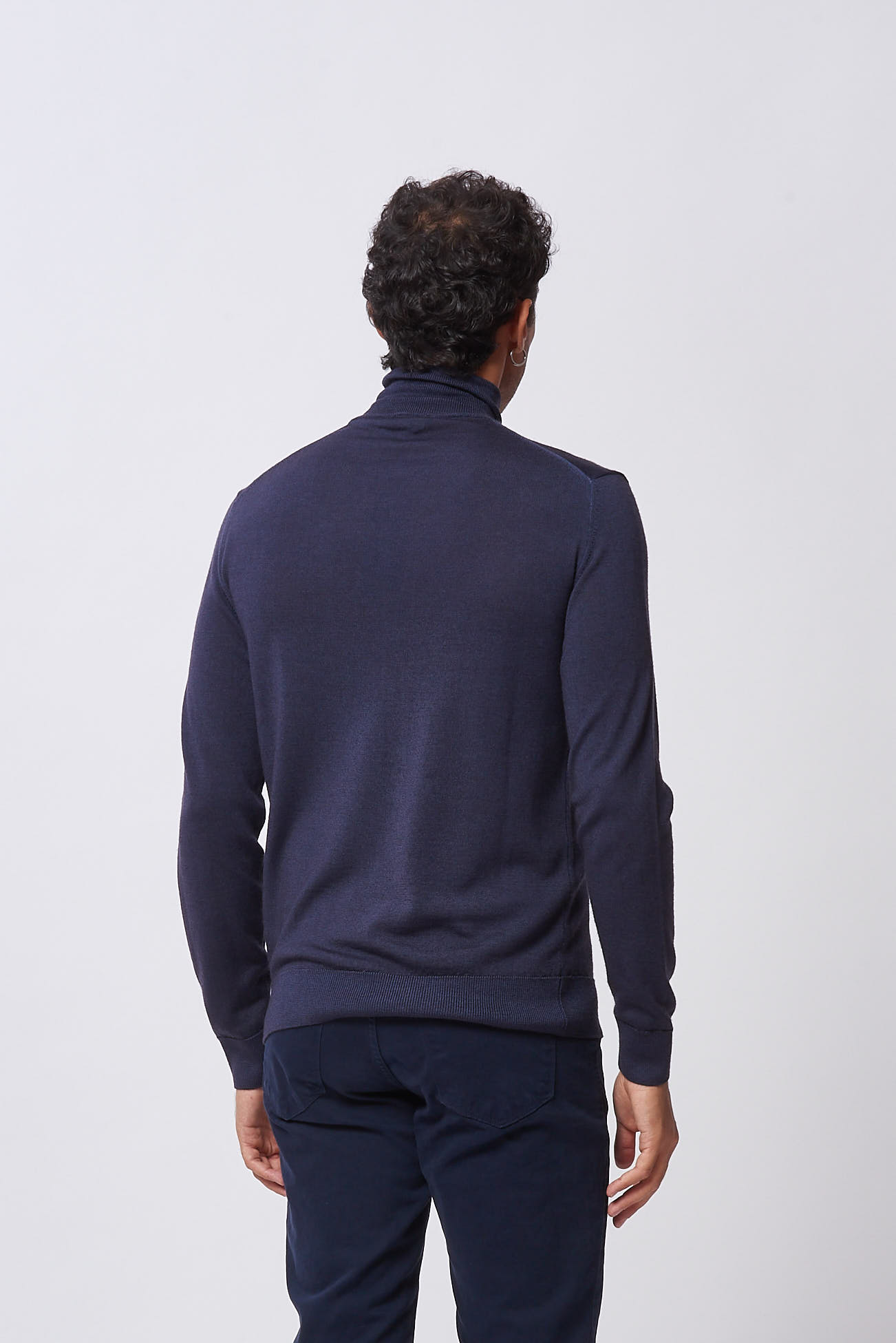 ROLLKRAGENPULLOVER AUS MERINOWOLLE |