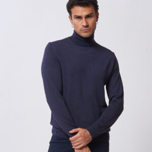 ROLLKRAGENPULLOVER AUS MERINOWOLLE |