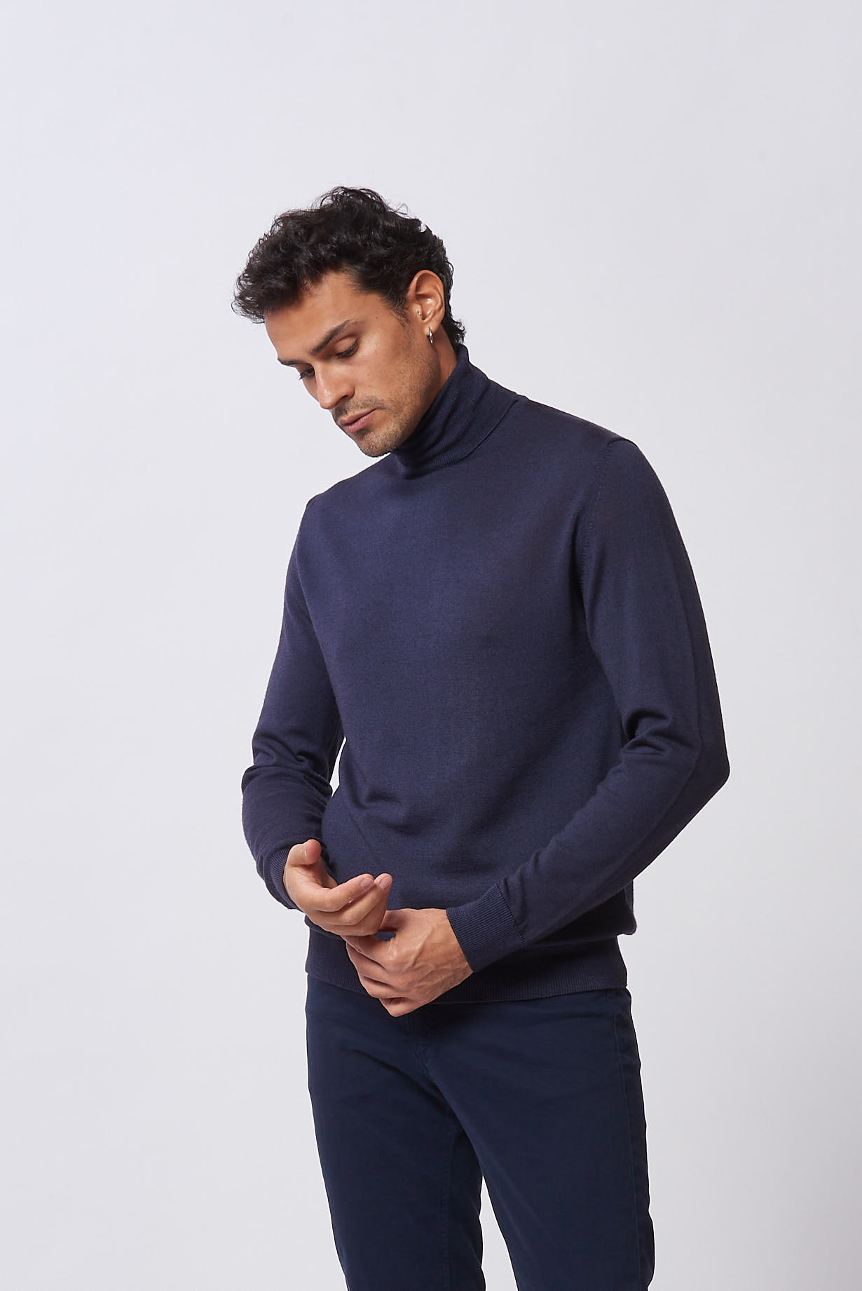 ROLLKRAGENPULLOVER AUS MERINOWOLLE