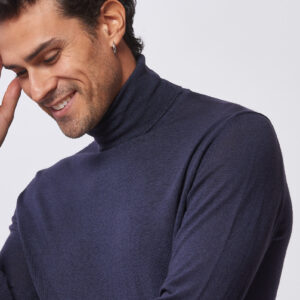 ROLLKRAGENPULLOVER AUS MERINOWOLLE |