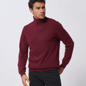 CASHMERE BLEND TURTLENECK |