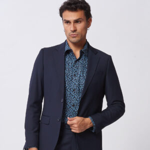 HU102-JACKE-FRISCHE-WOLLE-MARINEBLAU-439 JACKE AUS FRISCHER WOLLE |