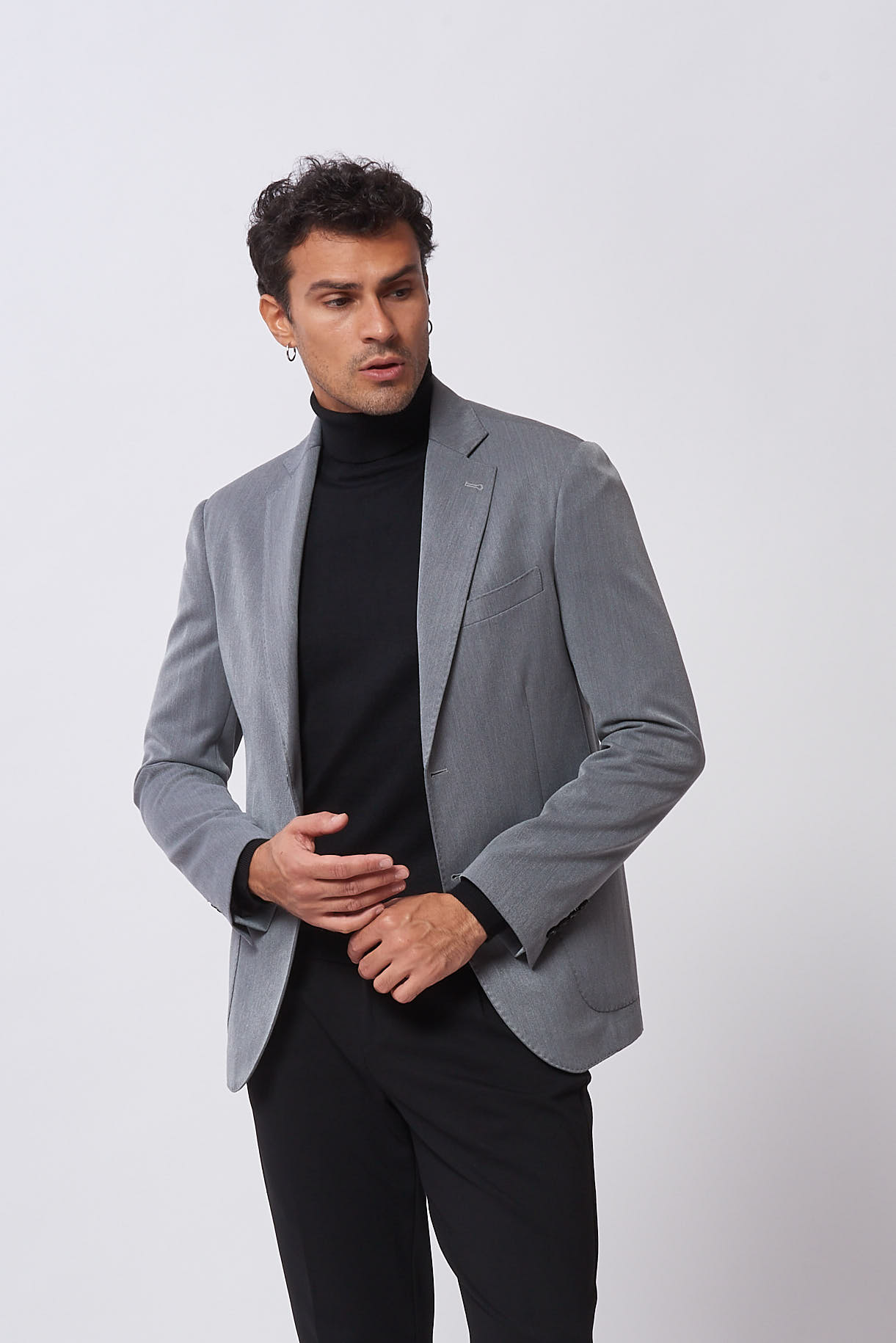 JACKET IN FRESH WOOL