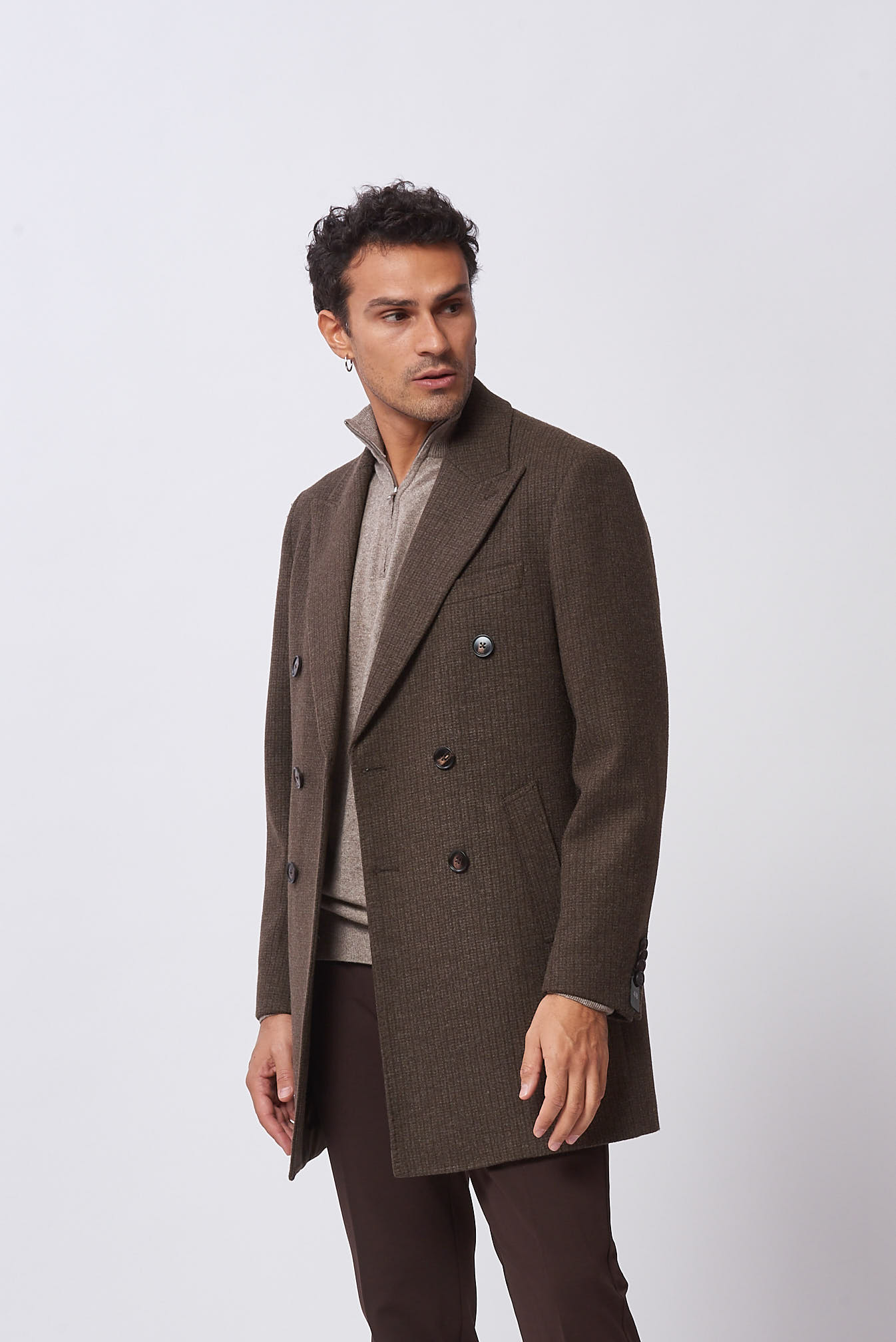 DOUBLE-BREASTED COAT