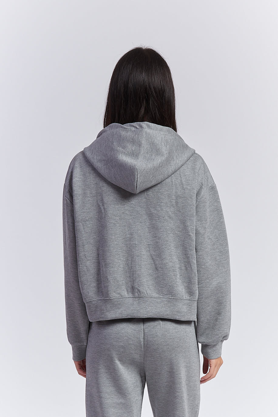 SWEATSHIRT MIT REISSVERSCHLUSS UND KAPUZE |