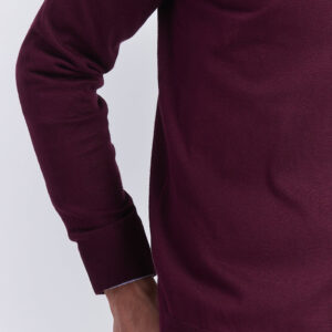 hu018_maglia-in-viscosa-basica_burgundy2 PULLOVER AUS VISKOSE MIT RUNDHALSAUSSCHNITT |