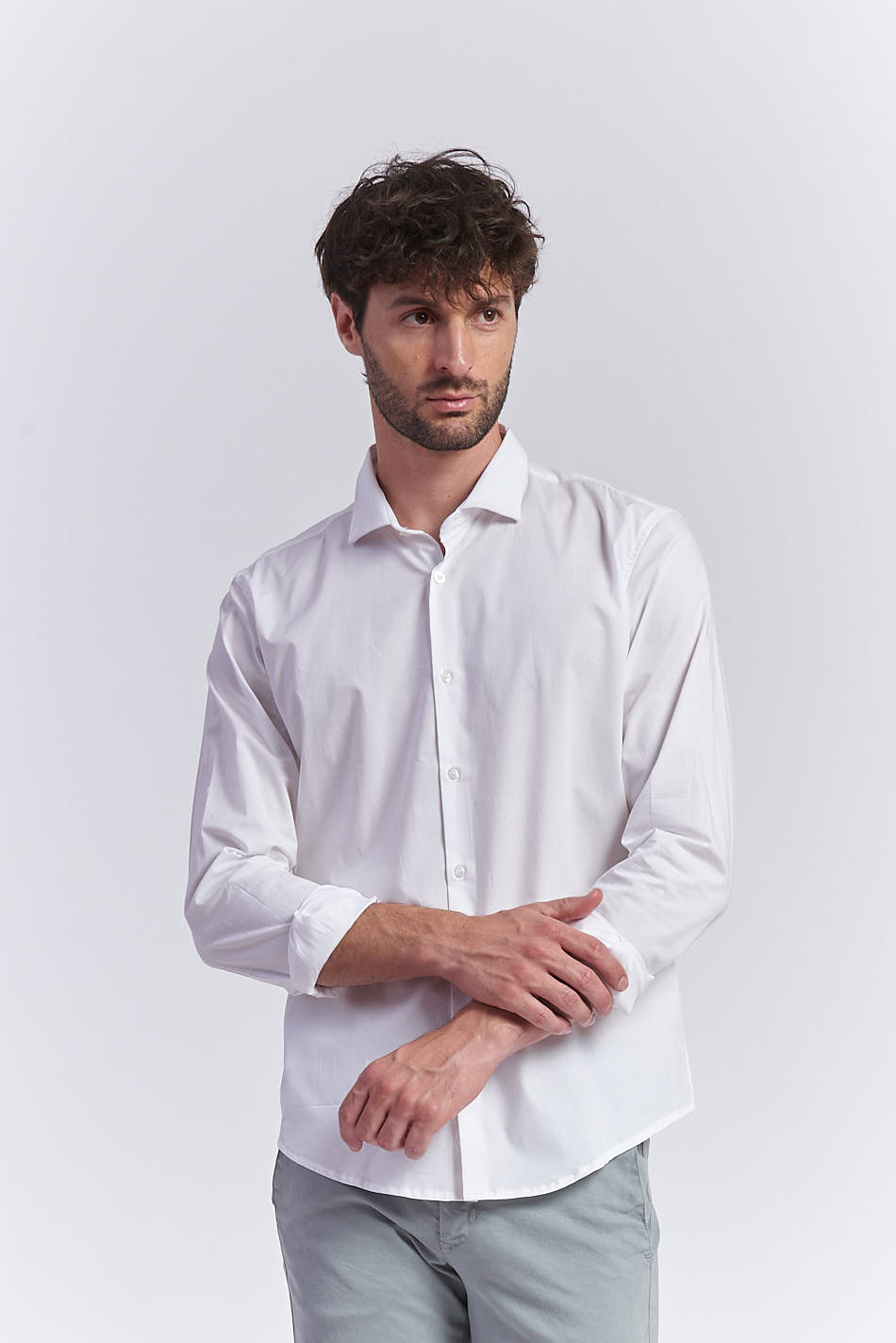 STRETCH POP SLIM HEMD |