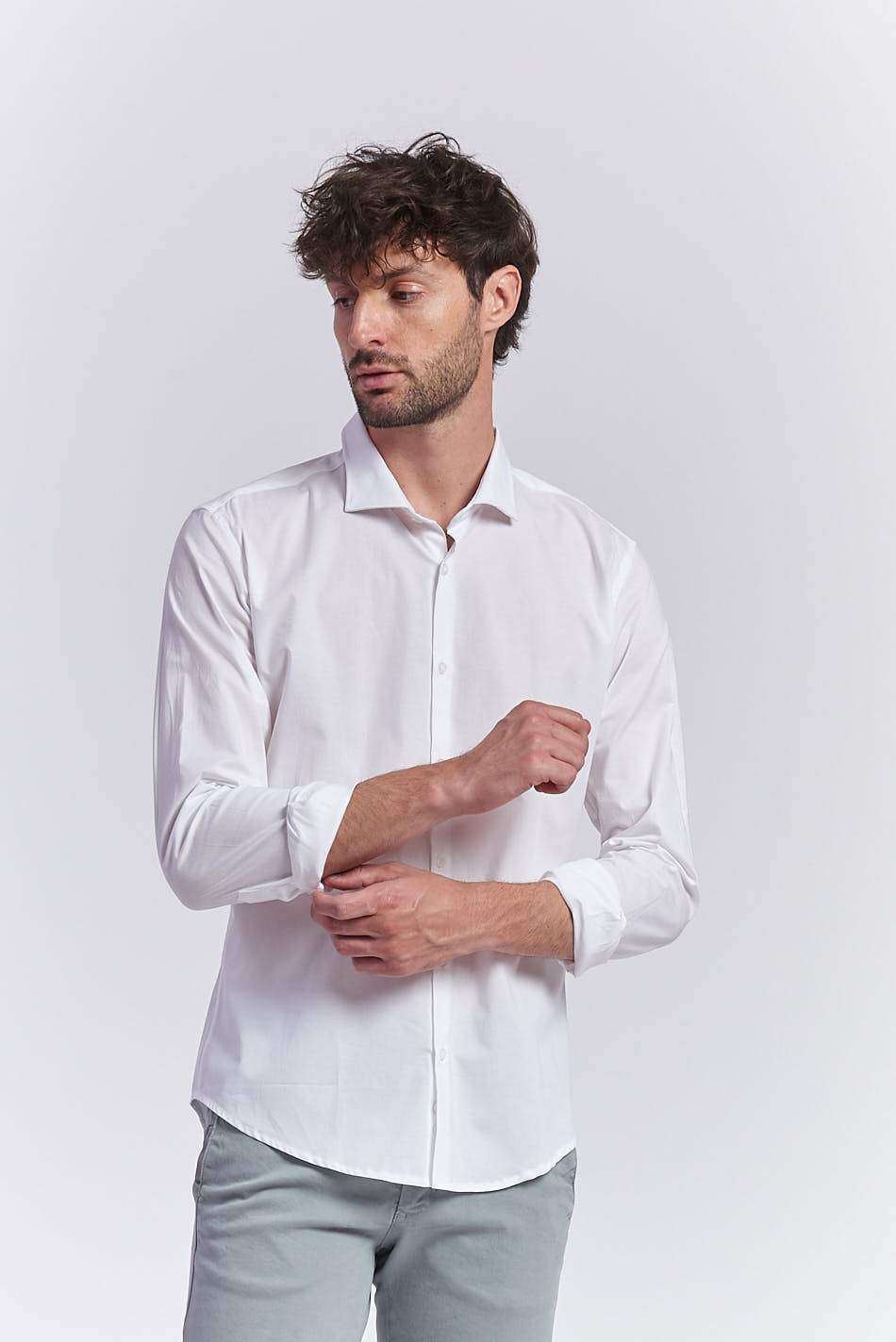 STRETCH POP SLIM HEMD |
