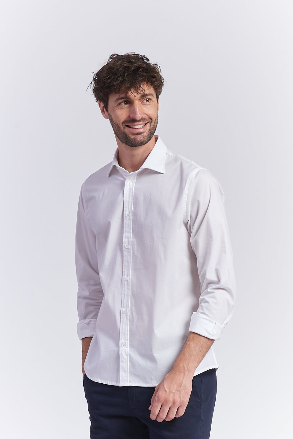 hu035_camicia-tailored-pop-stre6tch_bianco1-6 TAILORED STRETCH POP SHIRT |