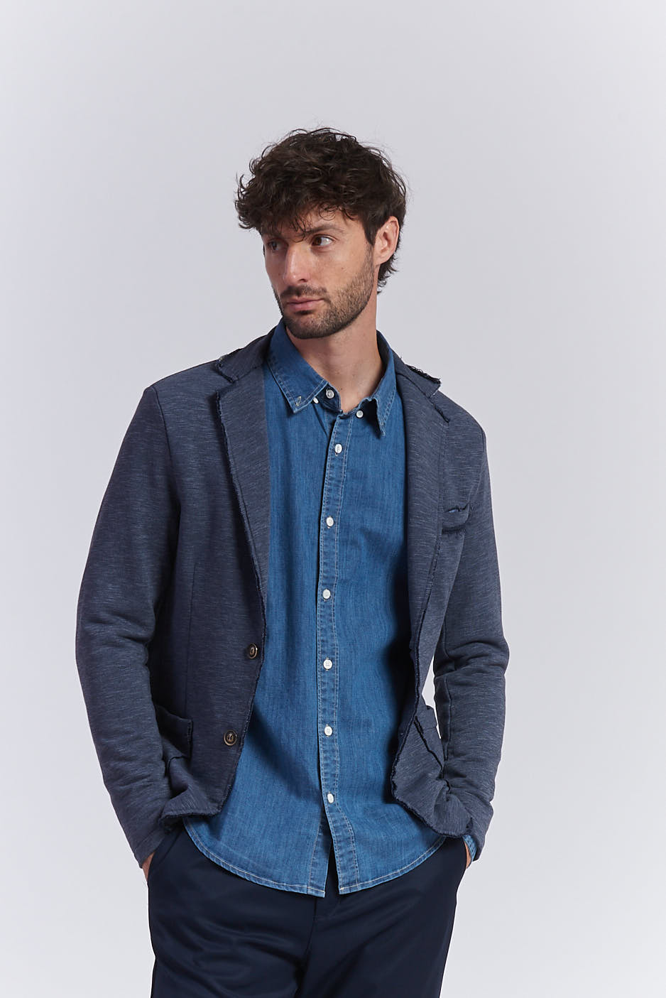 hu097_giacca-in-felpa_blu DEKONSTRUIERTE FLEECEJACKE |