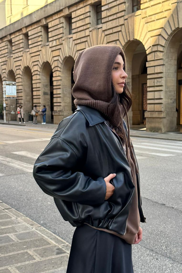 JACKE AUS ÖKO-LEDER