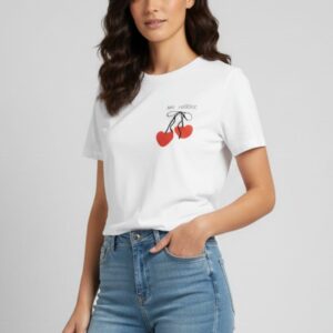 107 MA CHERIE BEDRUCKTES T-SHIRT |