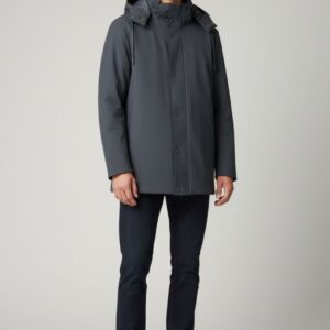 21 LANGER PARKA AUS NYLON |