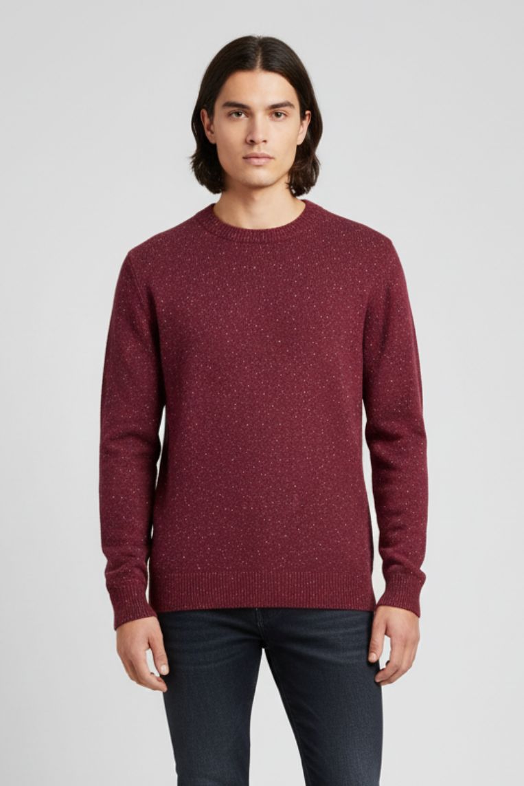 MICRODOT TEXTURE SWEATER