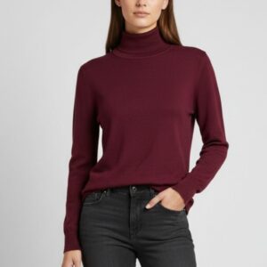 ROLLKRAGENPULLOVER AUS VISKOSE |