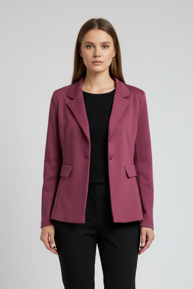 JACKE MIT MILANO-STICH