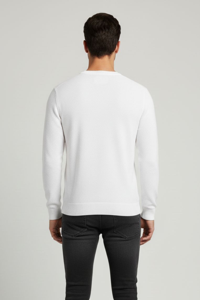 SERAPH PULLOVER MIT KNÖPFEN AM KRAGEN |