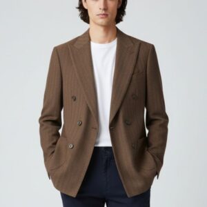 75-1 DOUBLE-BREASTED JACKET RESCA |