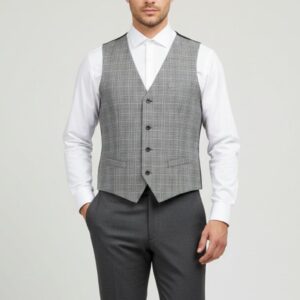 9 CHECK VEST |