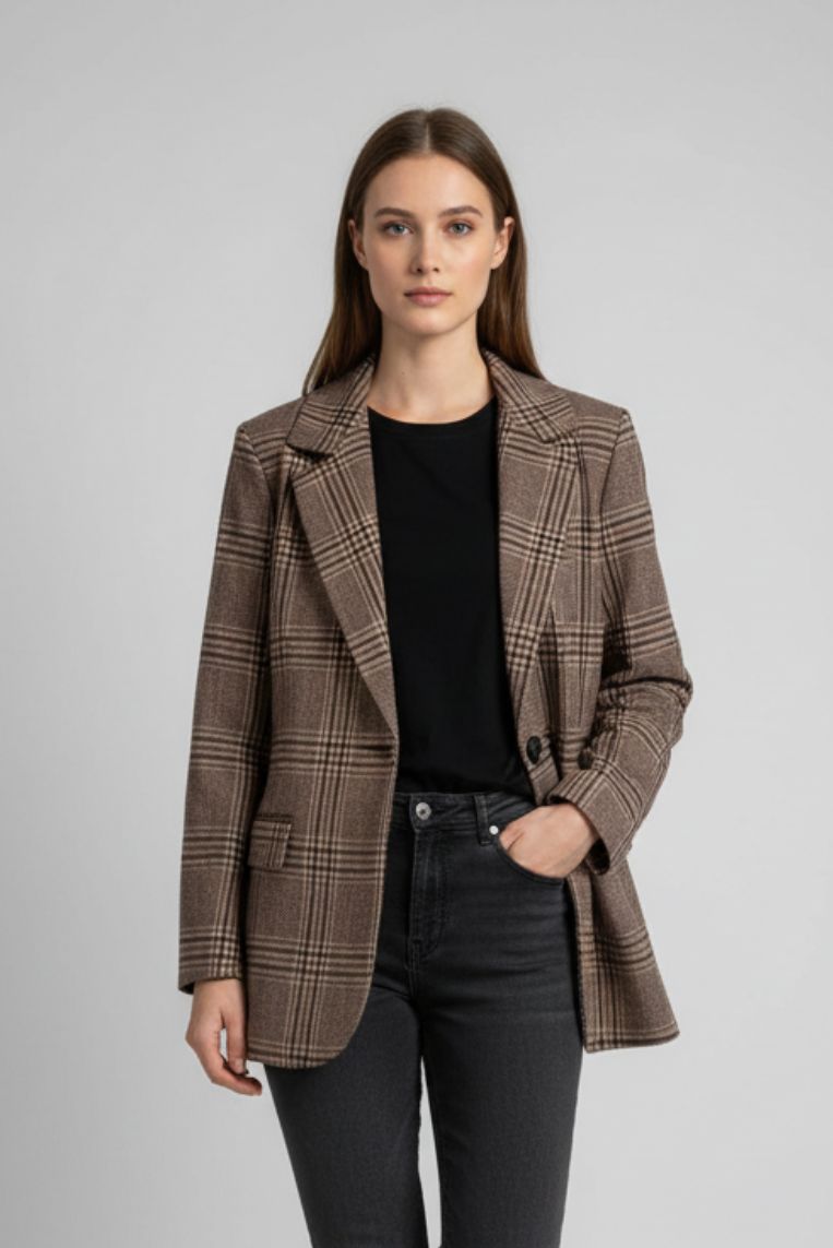 CHECK JACKET