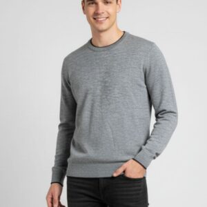 hu055-grigio-1-1 RUNDHALSAUSSCHNITT MIT KONTRASTIERENDEN PROFILEN |