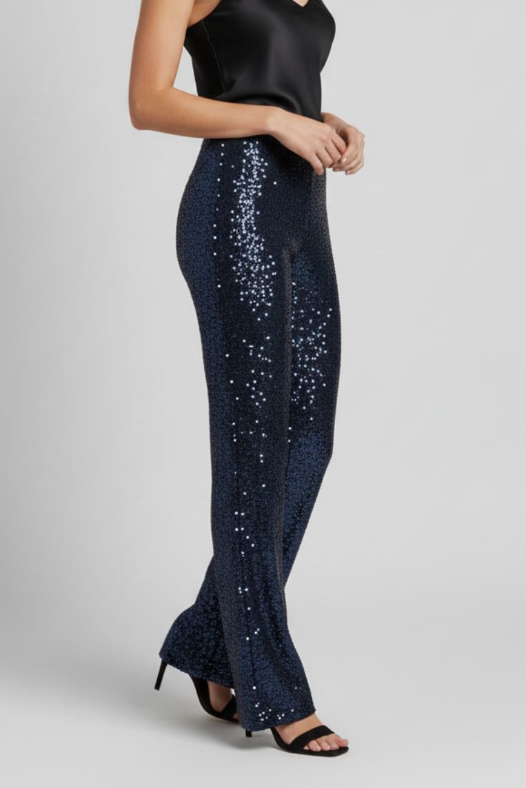 PANTALONI PALAZZO PAILLETTES |