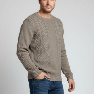 hu212-corda1 MAGLIONE CON TRECCE |