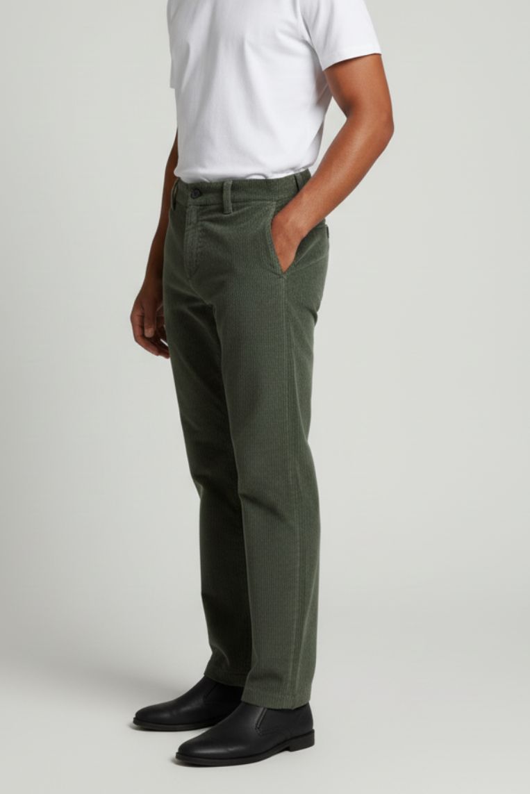 hu226-militare1 PANTALONI IN VELLUTO A COSTINE |