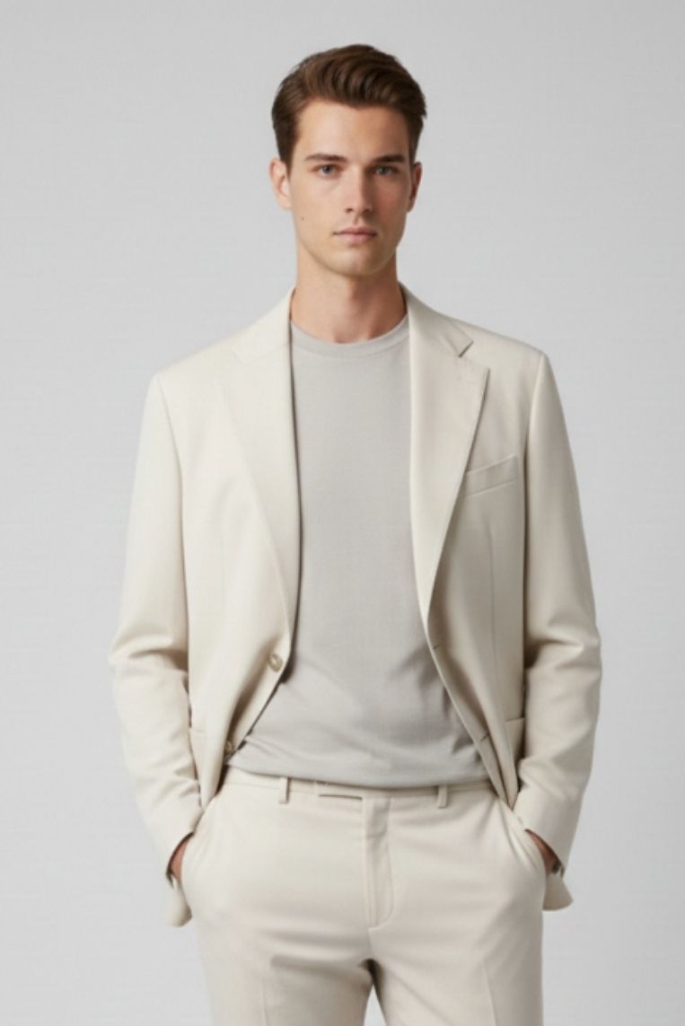 iu043-beige1 GIACCA PUNTO MILANO |