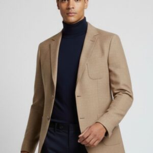 iu044-beige1 GIACCA COTONE MISTO LINO |