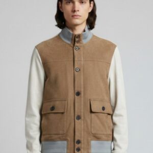 iu053-beige GIUBBINO SCAMOSCIATO |