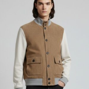 iu053-beige2 GIUBBINO SCAMOSCIATO |